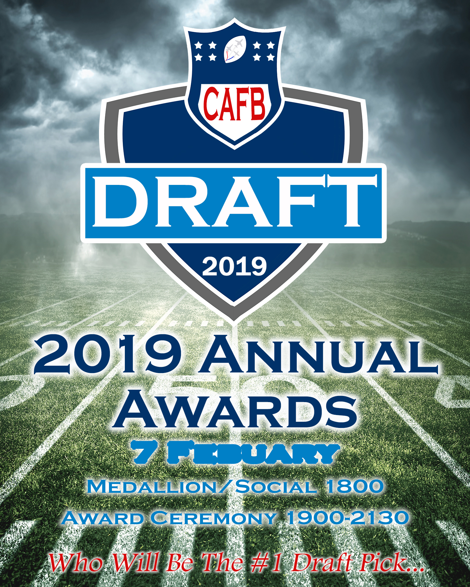Image of Poster for Annual Awards CAFB